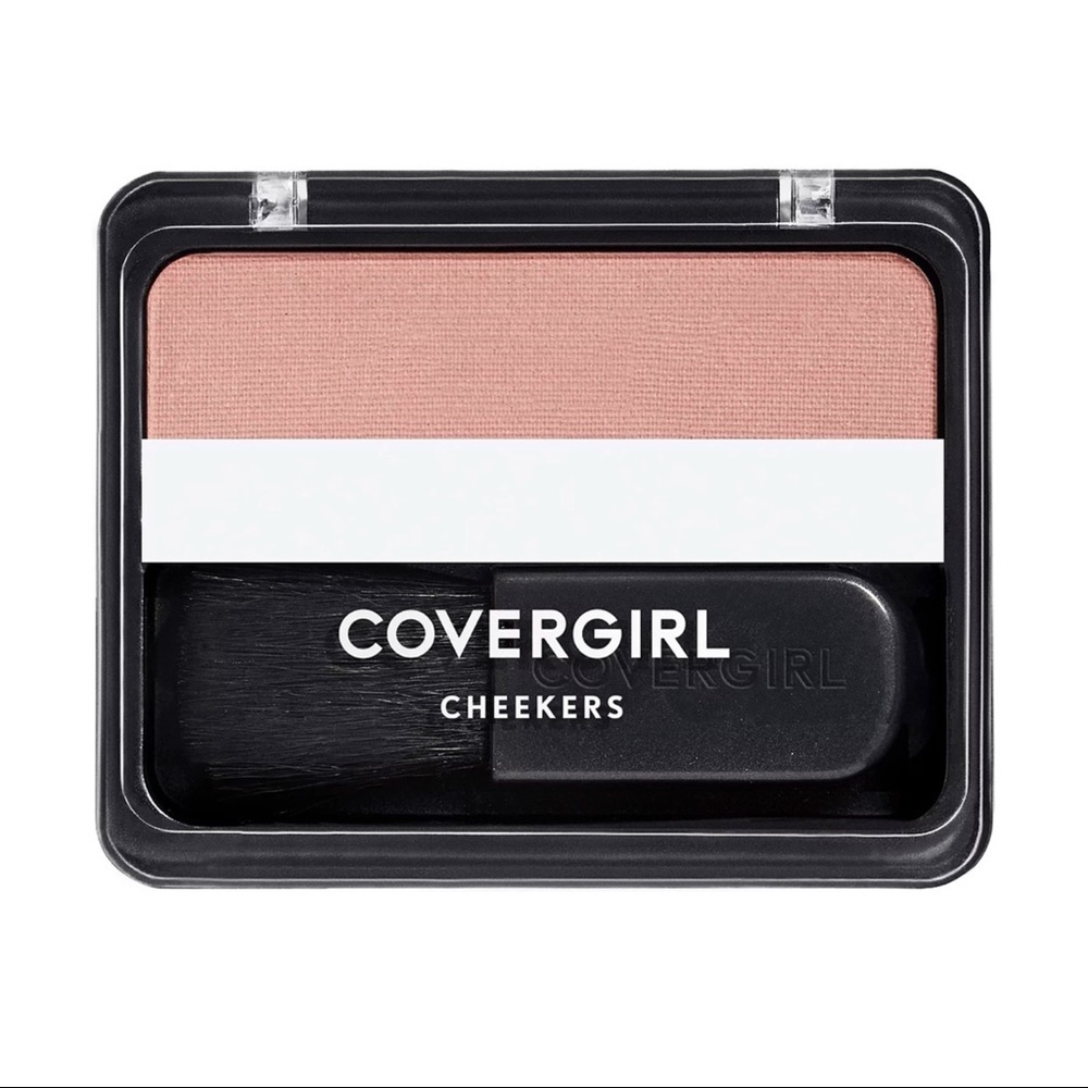 Covergirl Cheekers Blush 180 Brick Rose Powder Makeup Mini Compact 0.12 oz